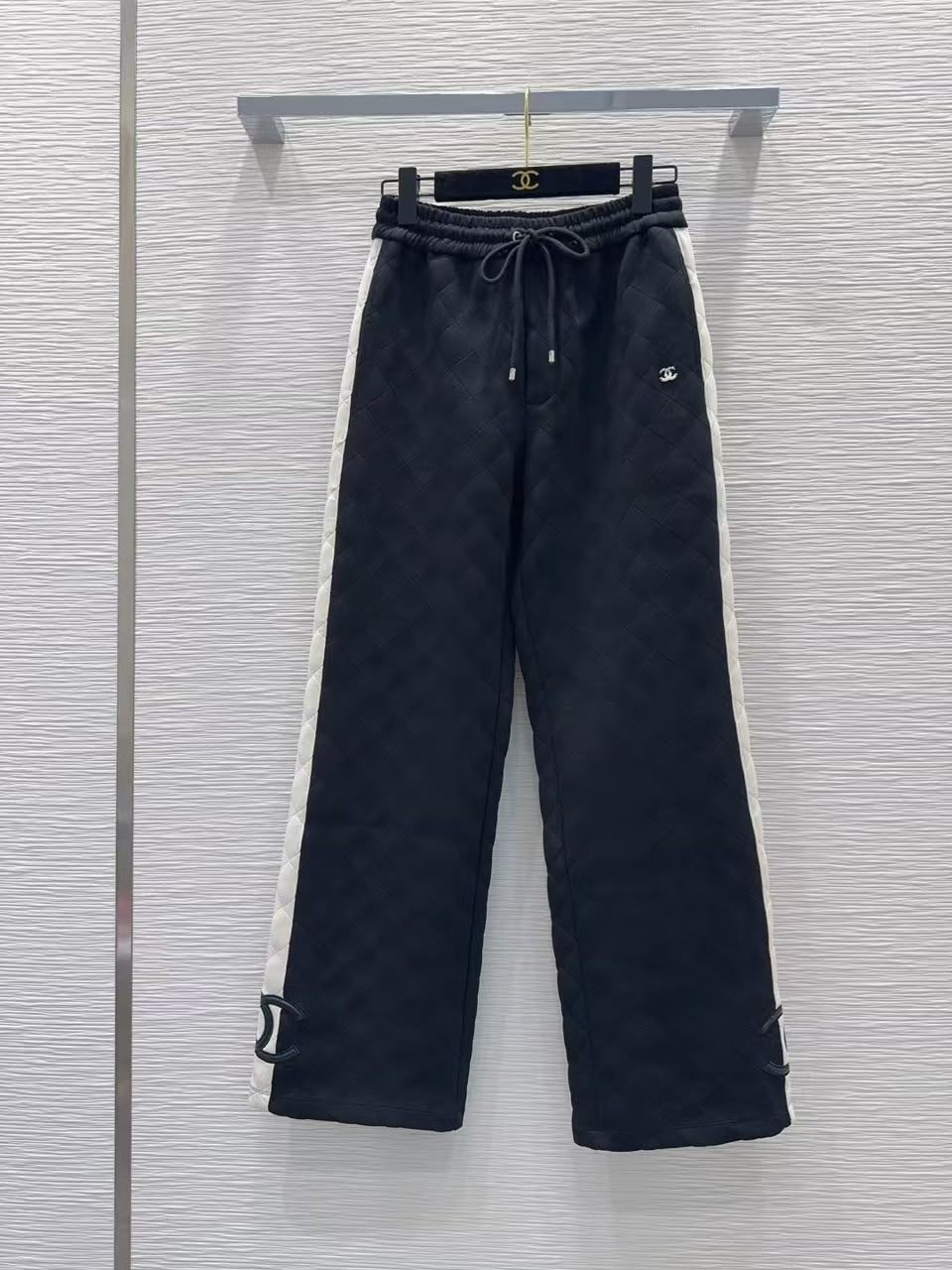 CHANEL Quilted Zip-Up Tracksuit