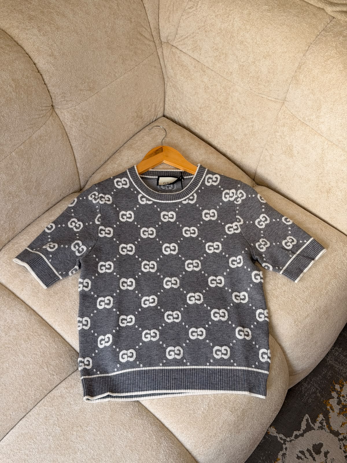 GUCCI Monogram Knit Top