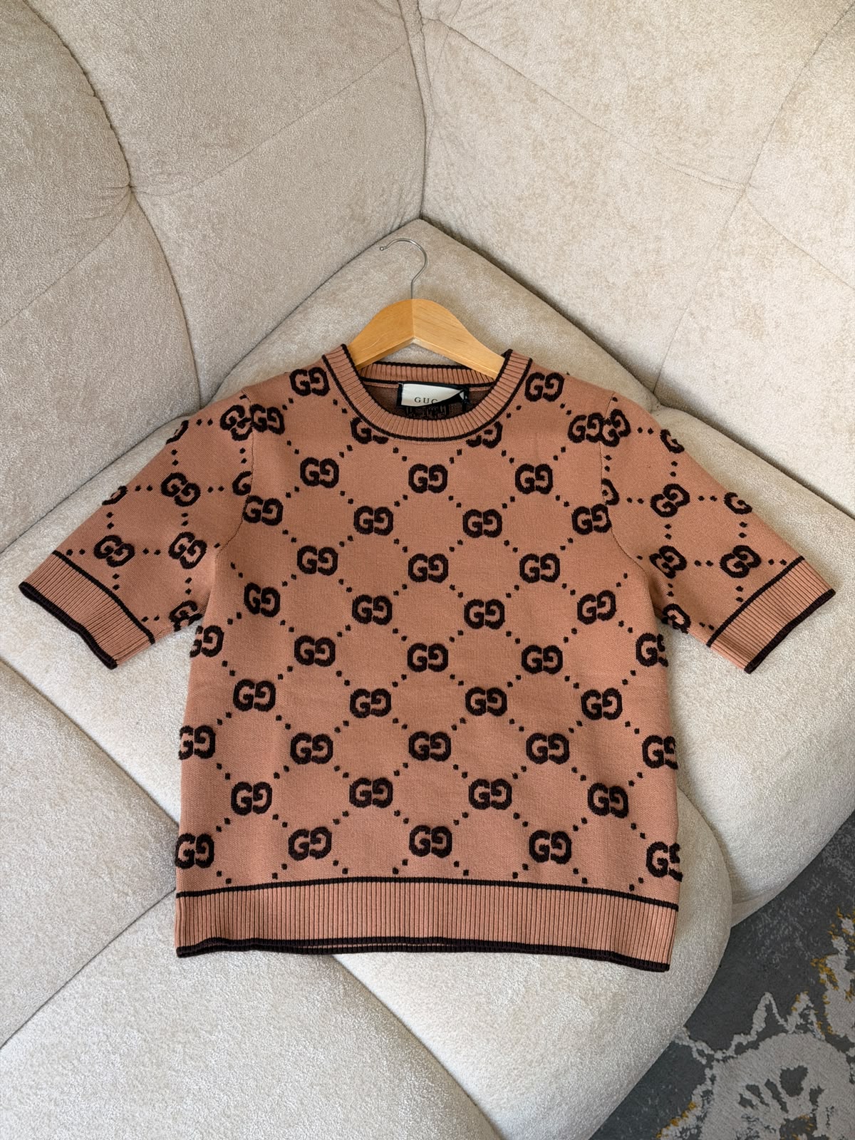 GUCCI Monogram Knit Top