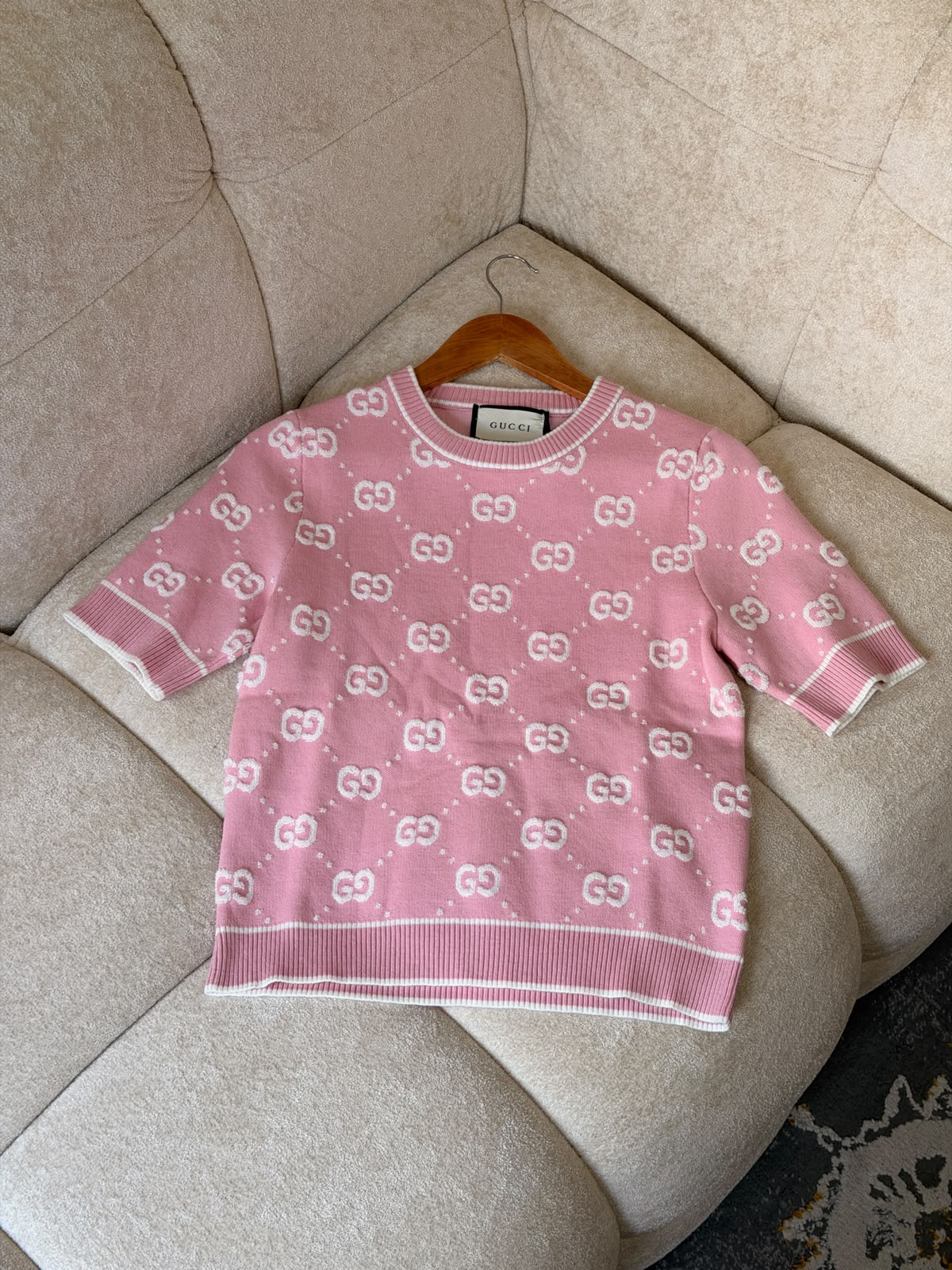 GUCCI Monogram Knit Top