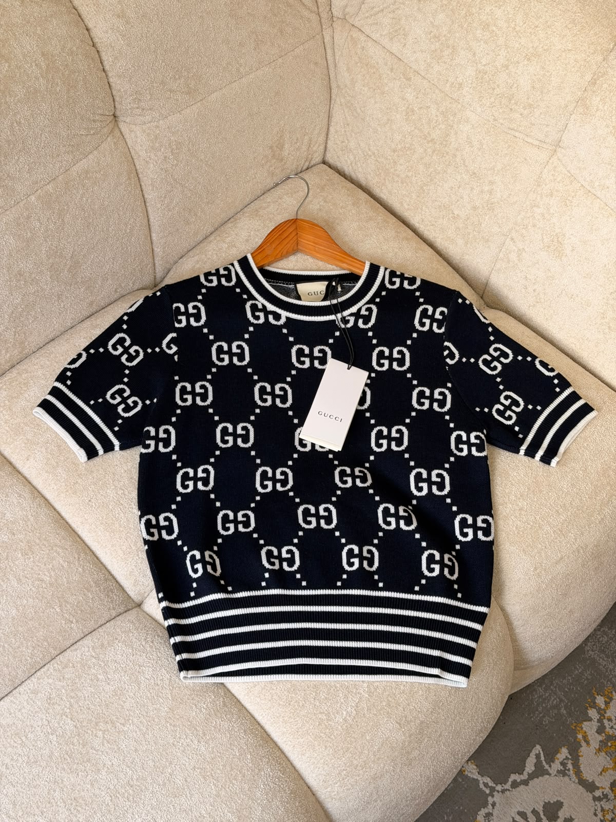 GUCCI Monogram Knit Top