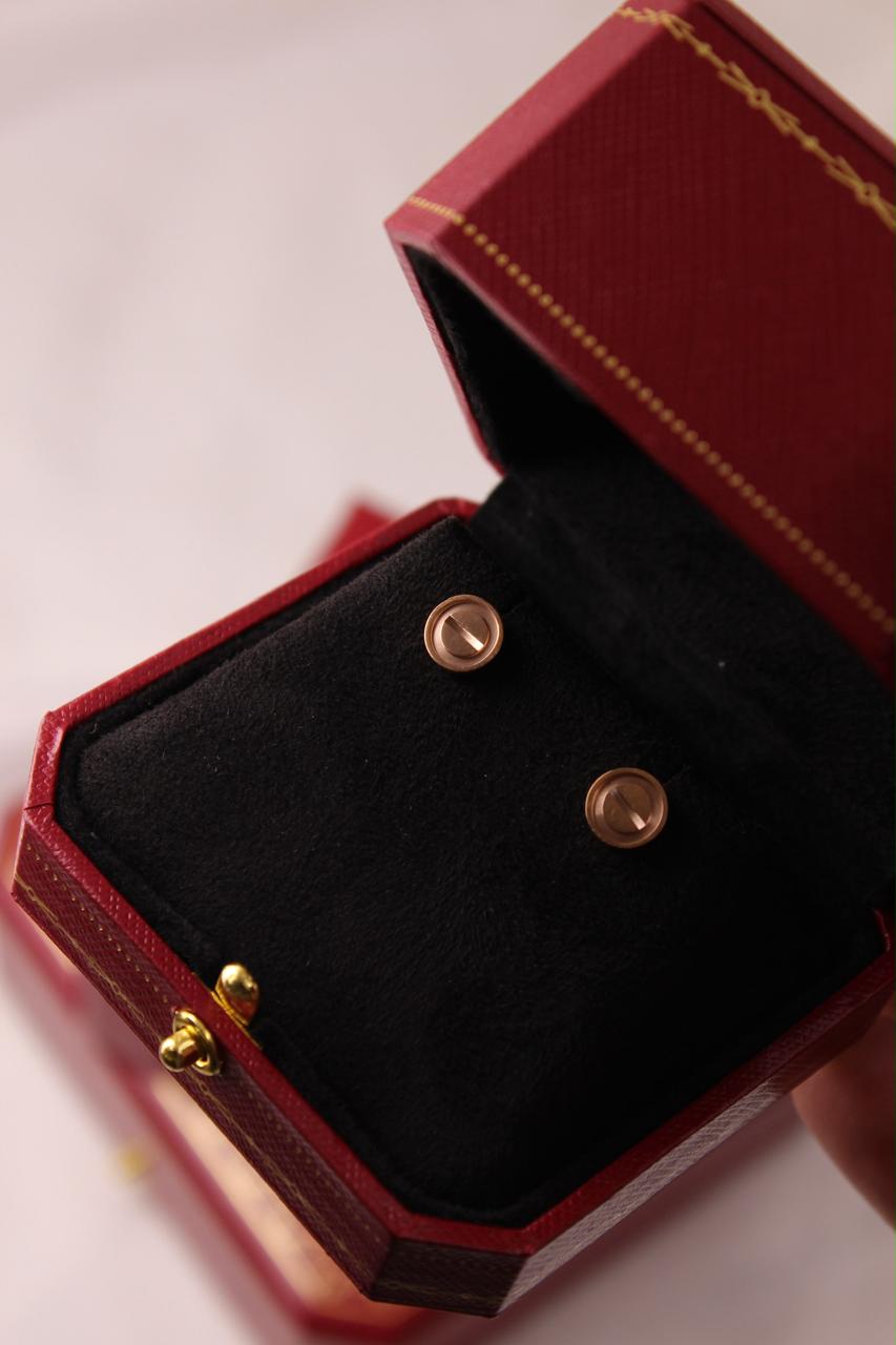 Cartier LOVE Earrings in Yellow Gold