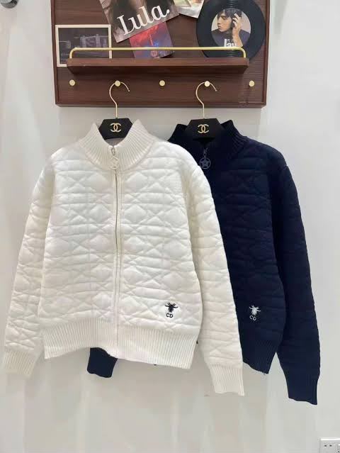 Dior Quilted Zip-Up Jacket