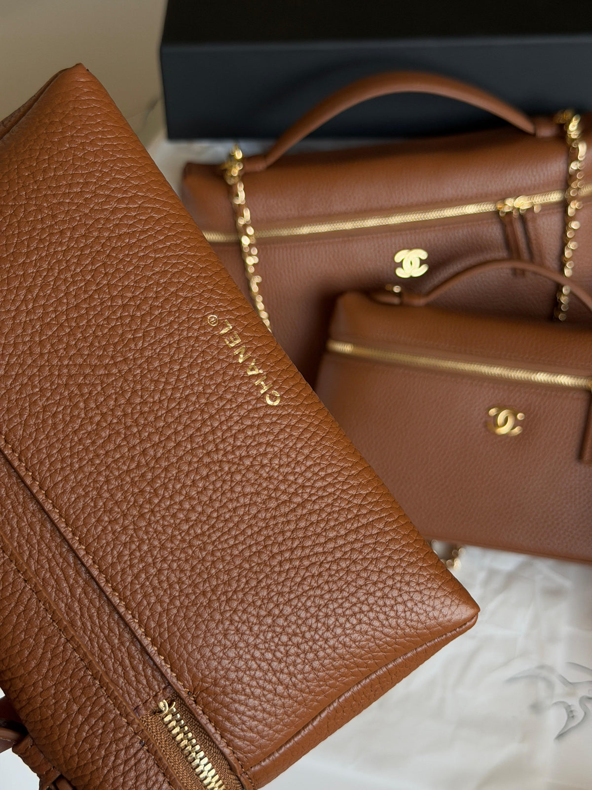 Chanel Brown Caviar Vanity