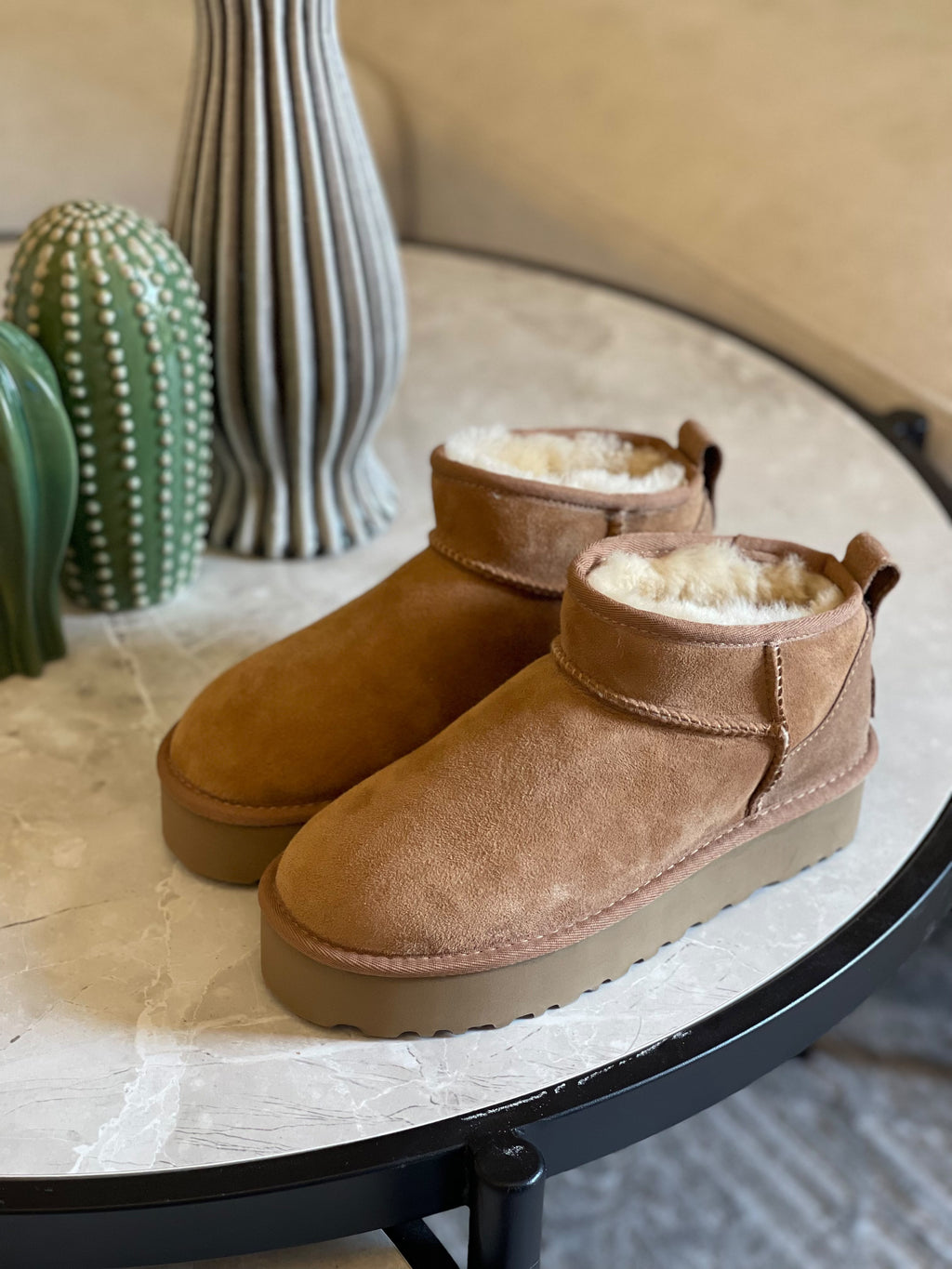 UGG Lined Mini Platform Boots