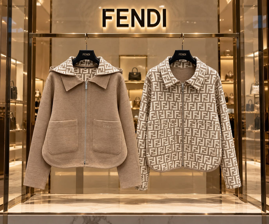 FENDI Reversible FF Zip Jacket