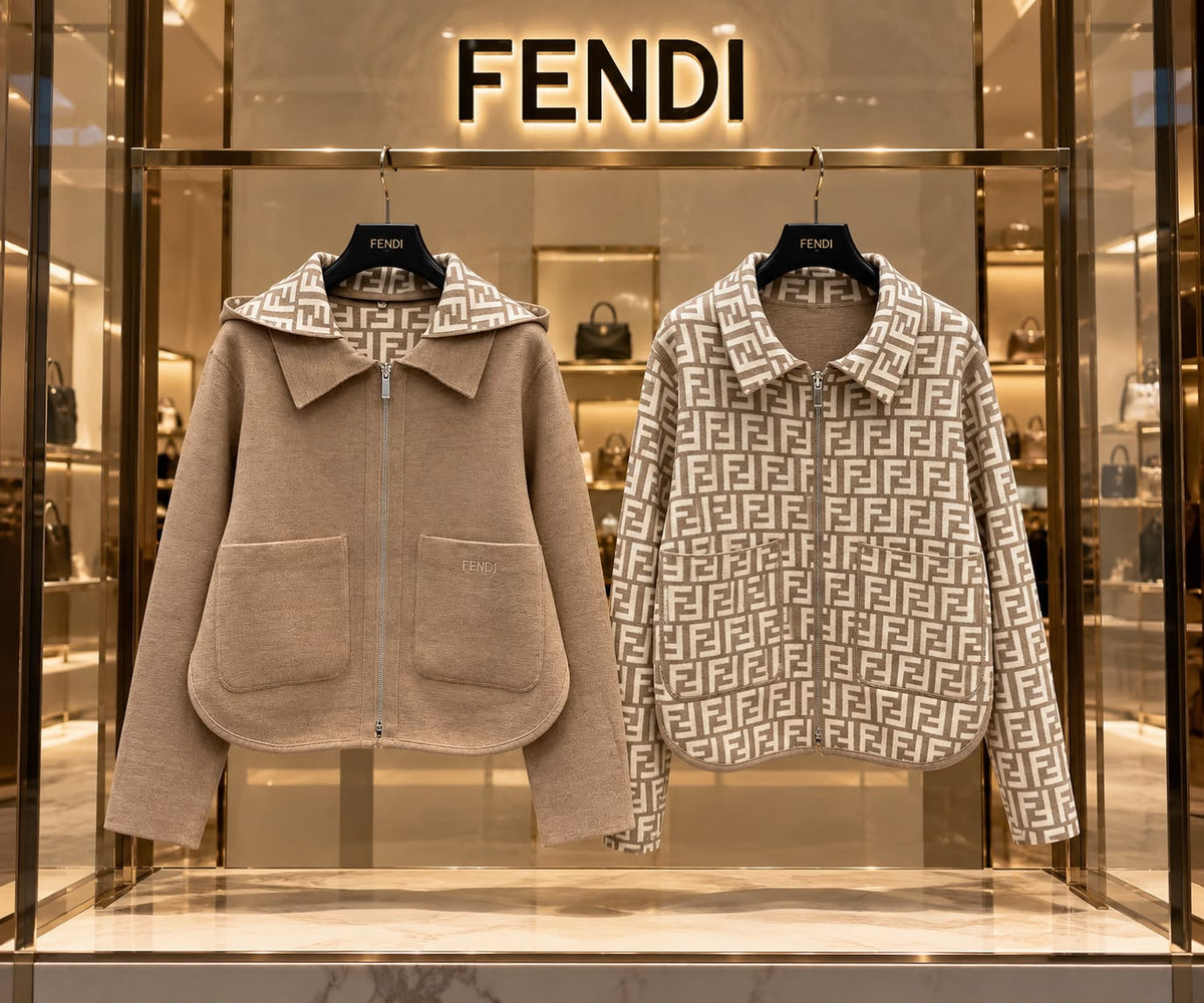 FENDI Reversible FF Zip Jacket
