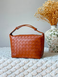 Bottega Veneta Intrecciato Woven Top Handle Bag