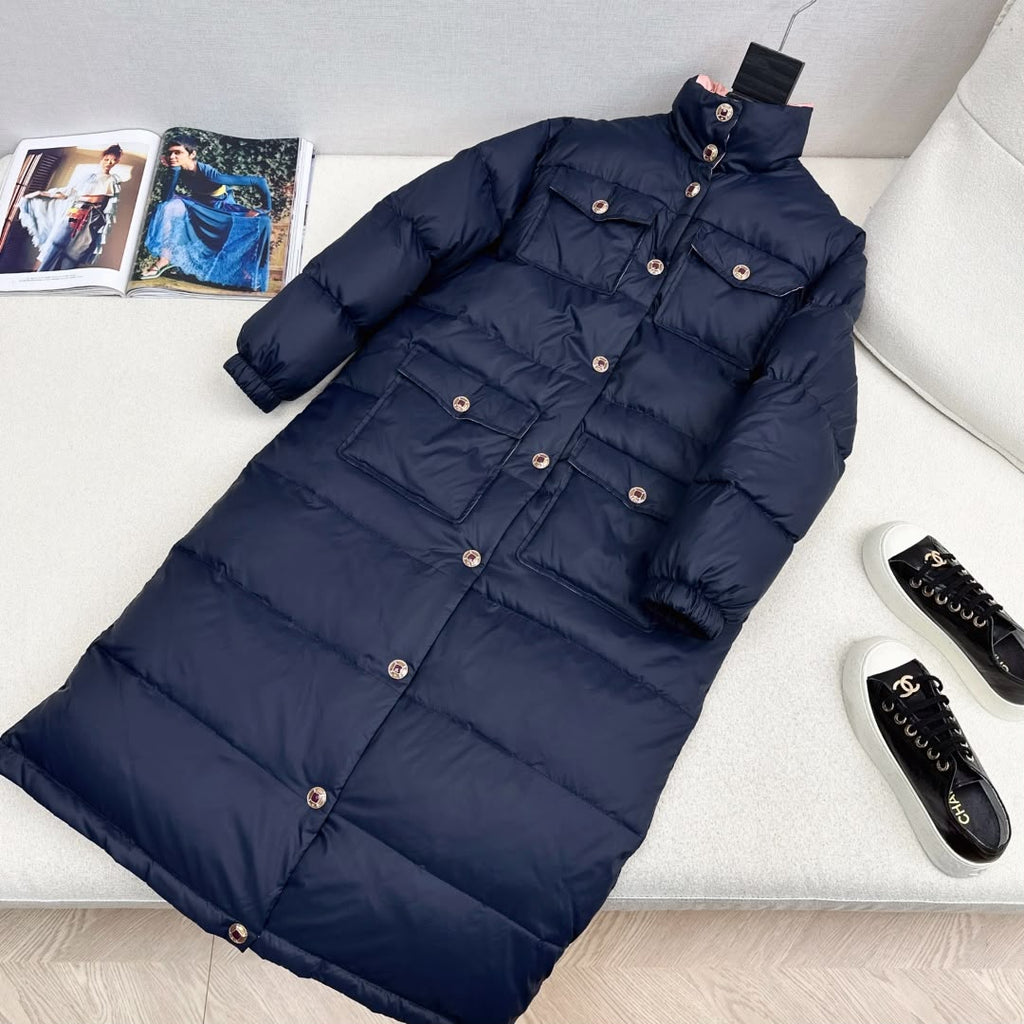 Chanel Long Puffer / Quilted Down