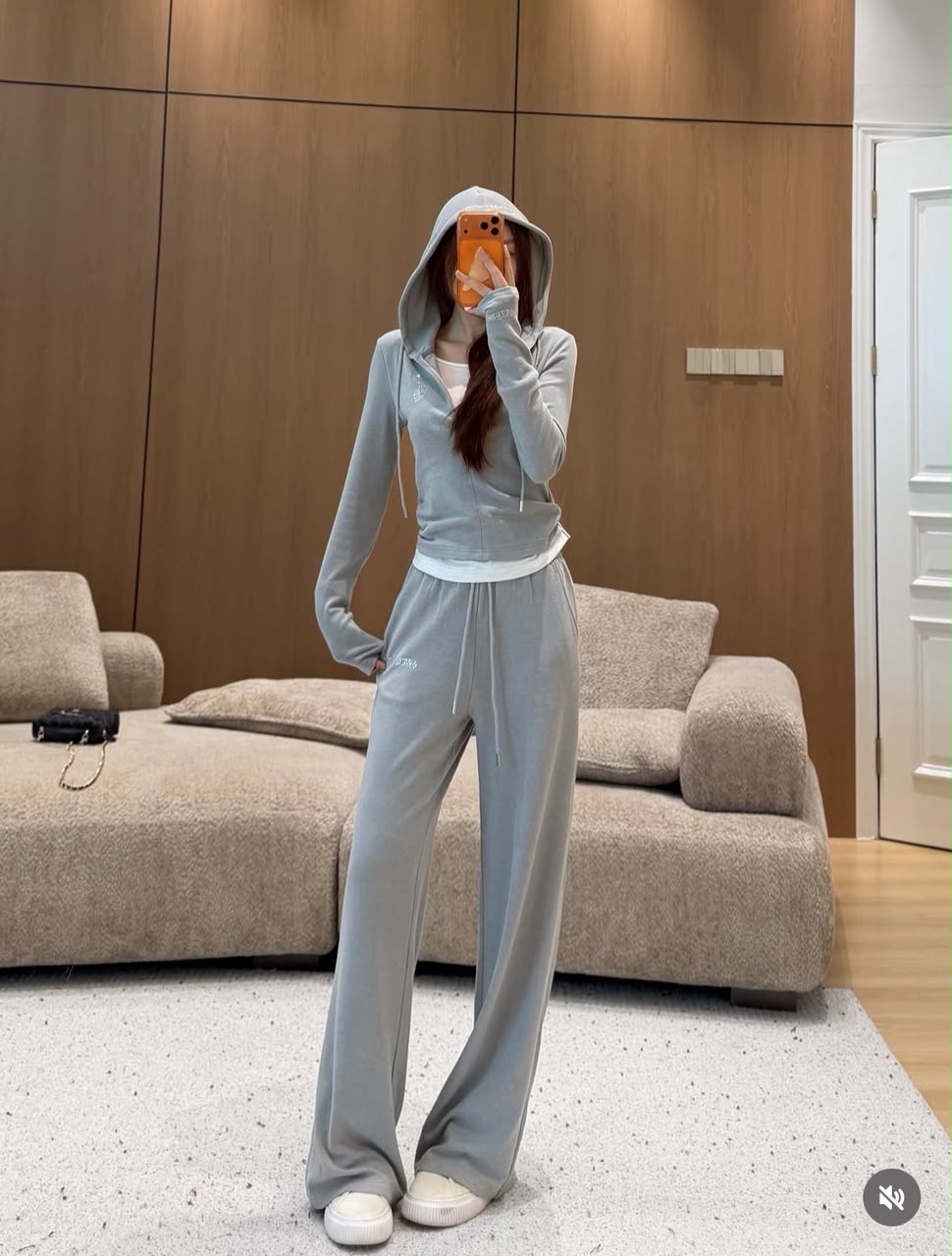 Chrome Hearts Style Casual Lounge Set
