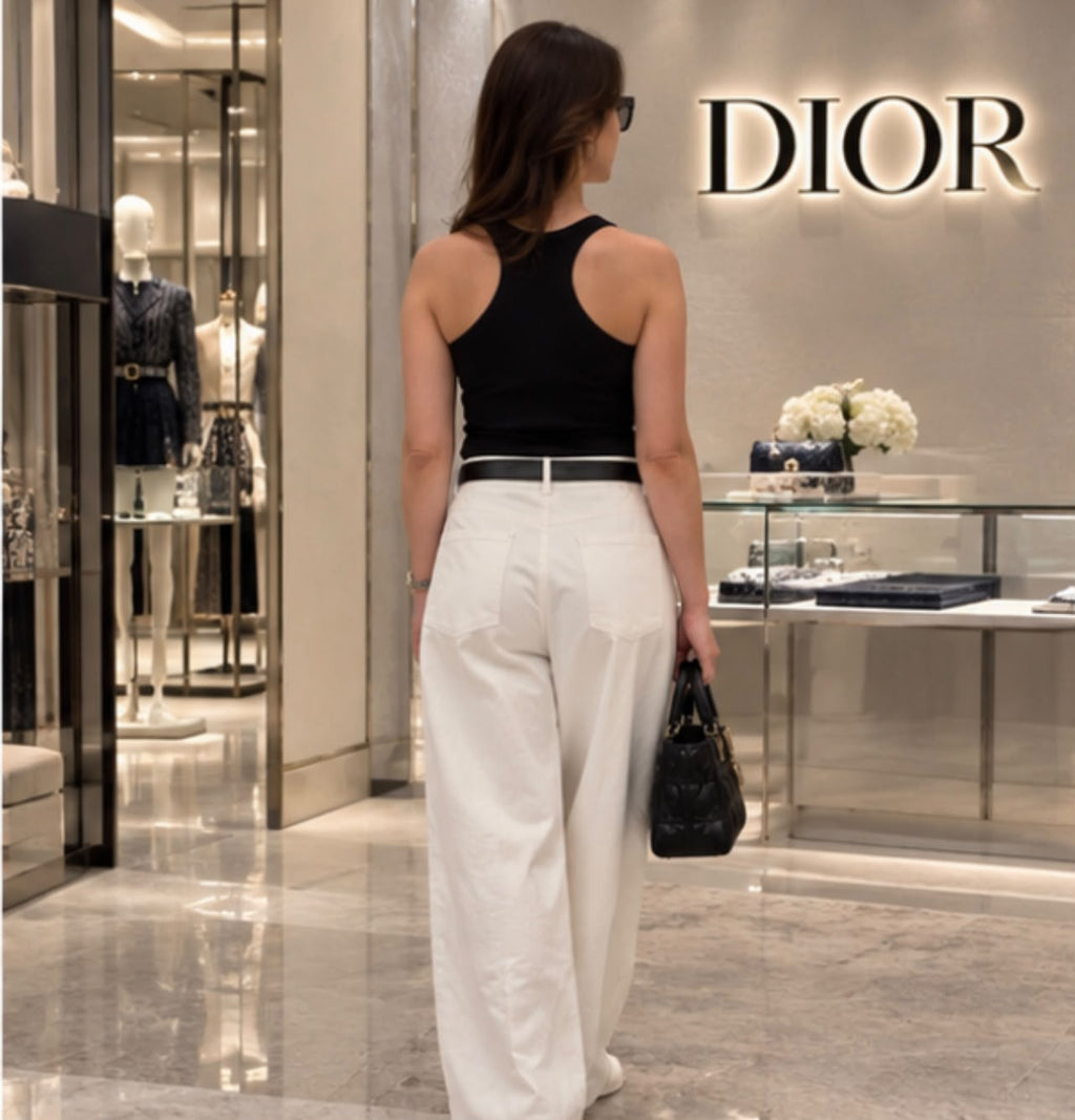 DIOR Black Tank Top