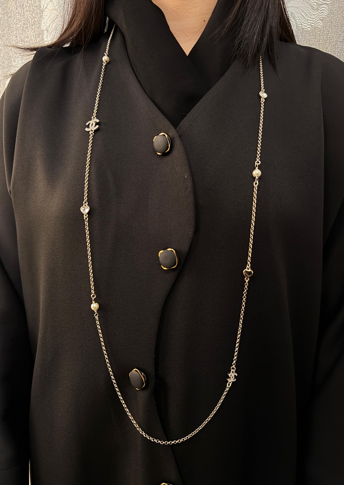 Chanel Necklace with CC Logo