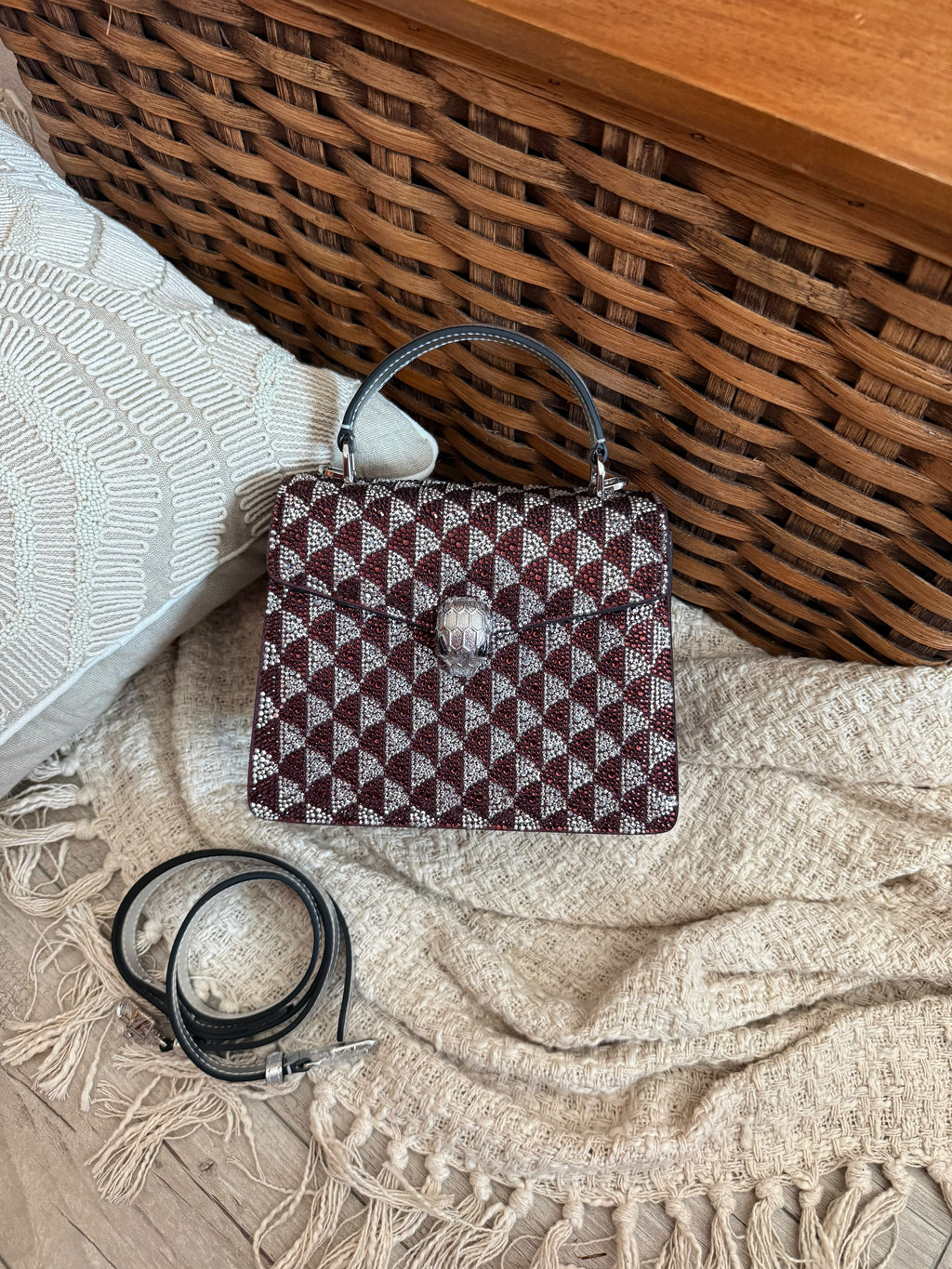 Bulgari Serpenti Forever Top Handle Bag