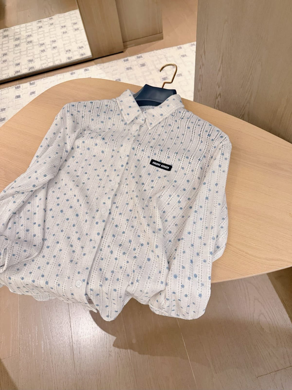 Miu Miu Long-Sleeve Shirt
