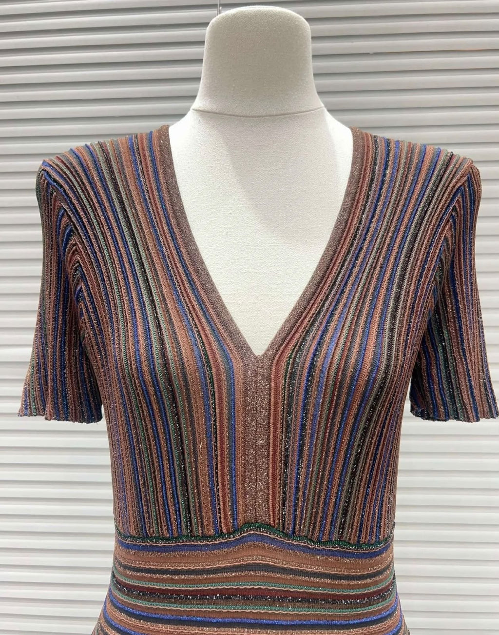 Missoni Striped Knit Maxi Dress