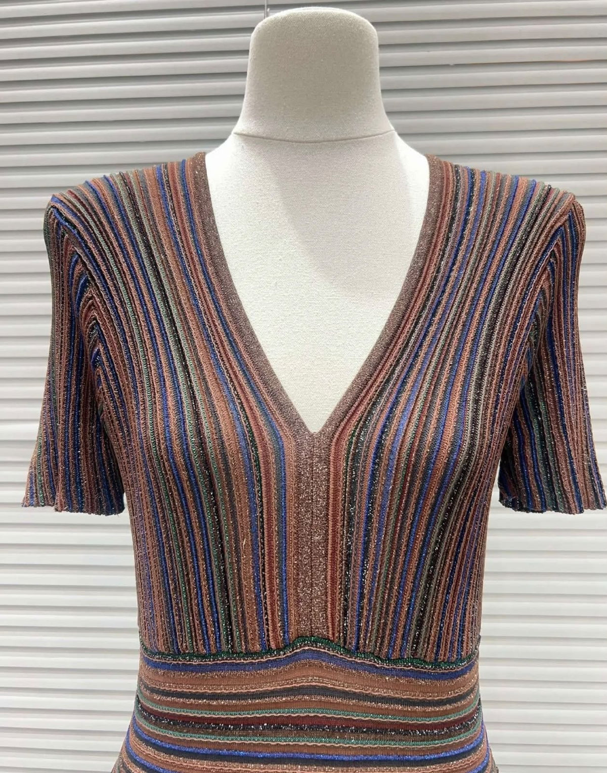 Missoni Striped Knit Maxi Dress