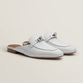 HERMES Buckle Mule Flats