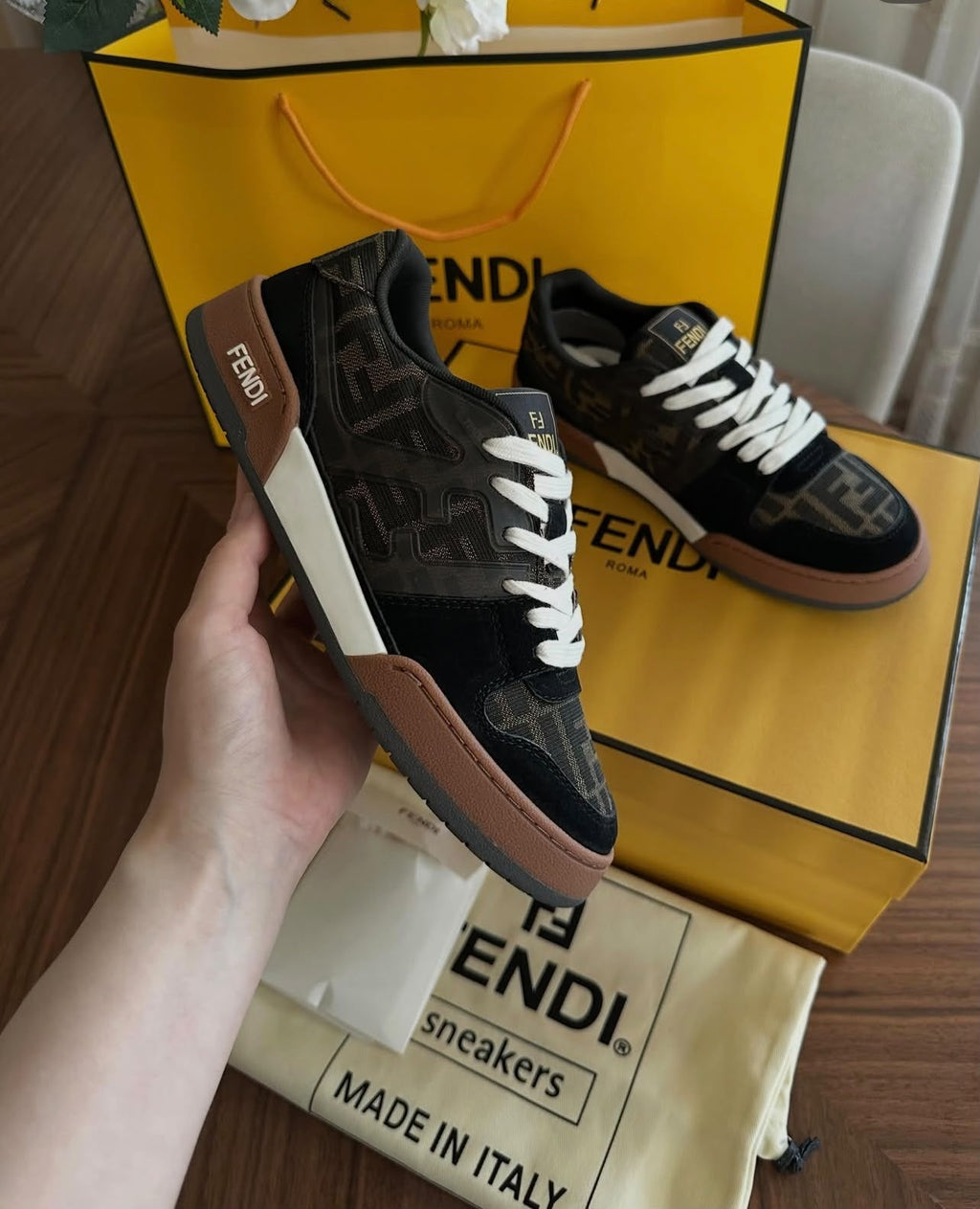 Fendi Match Sneakers