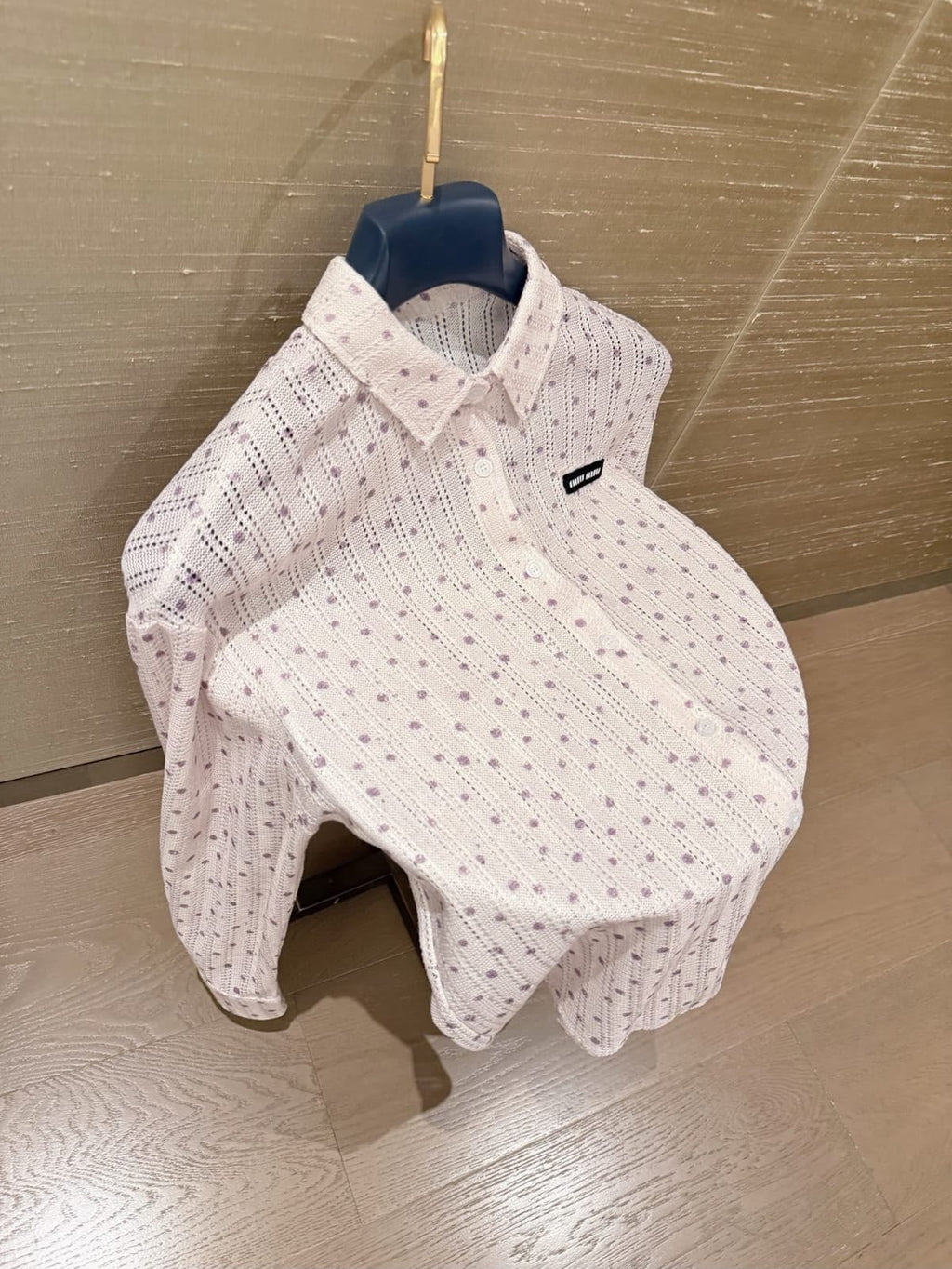 Miu Miu Long-Sleeve Shirt