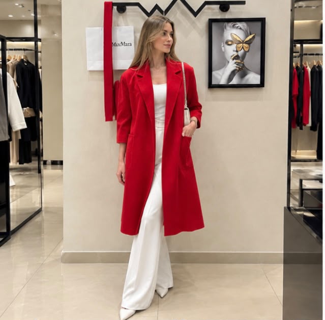 Max Mara Red Double