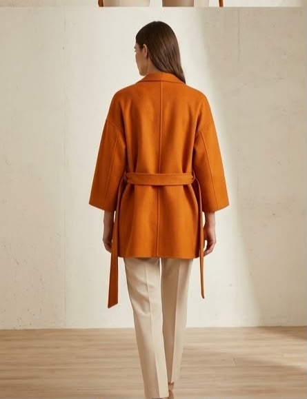 Max Mara Arona Double-Faced Virgin Wool Coat