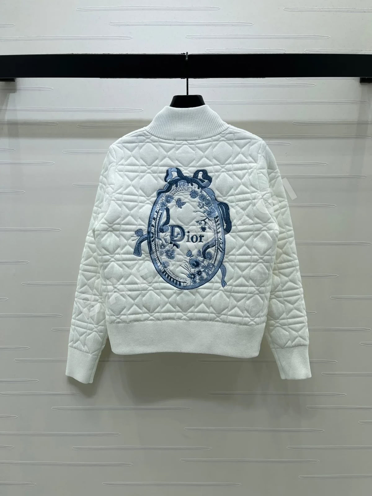 Dior Quilted Zip-Up Jacket