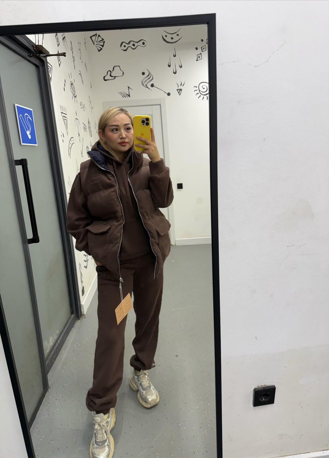 Miu Miu 3-Piece Puffer Vest and Tracksuit