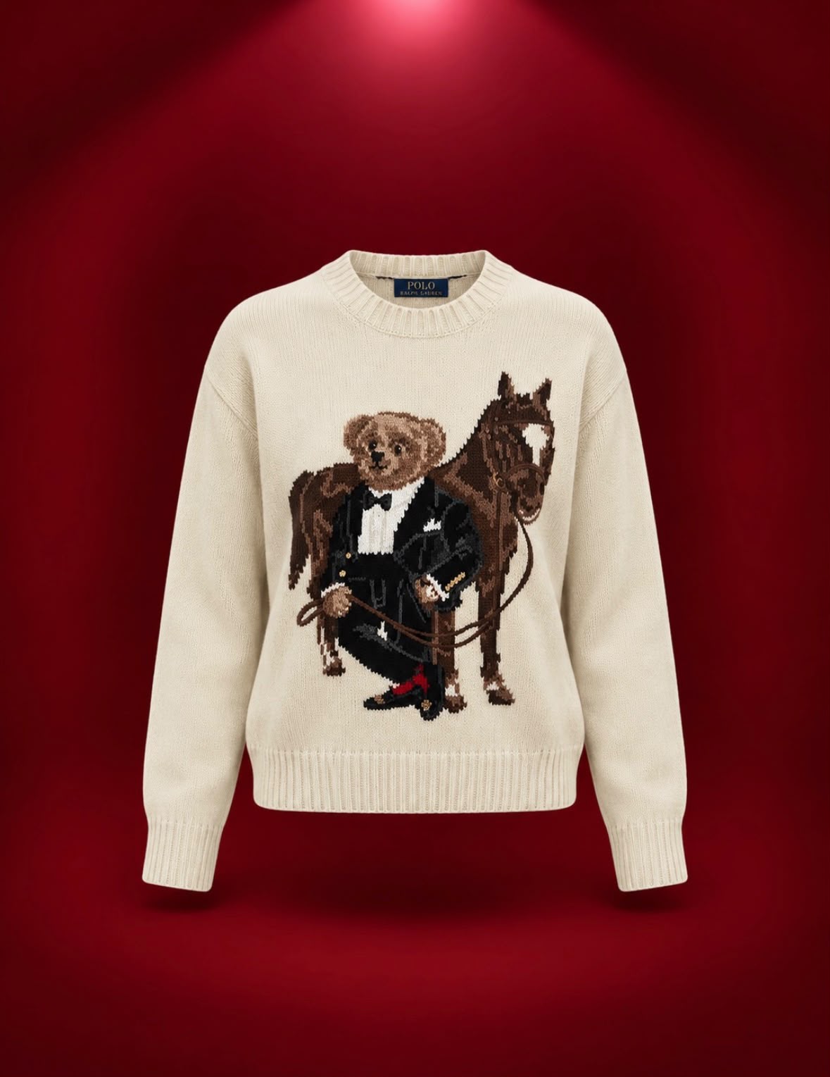POLO Bear and Horse Sweater