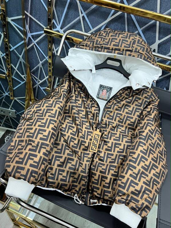 Fendi Reversible FF Logo Puffer Jacket