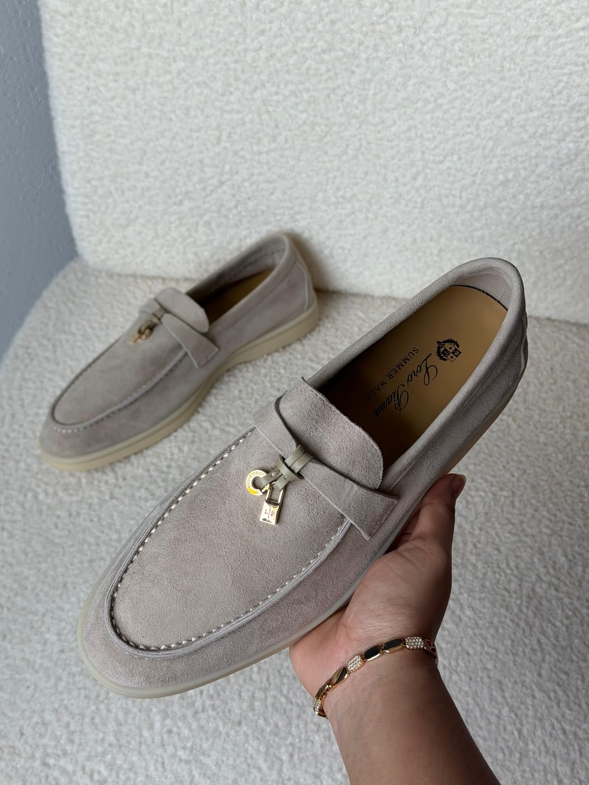 Loro Piana Summer Charms Walk Loafers