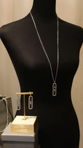 Messika Move Uno Vertical Necklace & ring