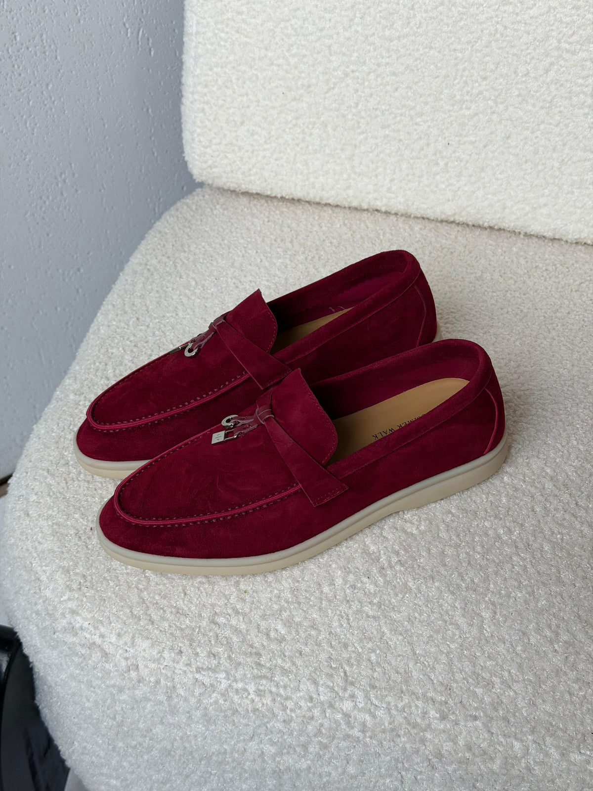 Loro Piana Summer Walk Suede Loafers
