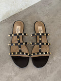 Valentino Garavani Rockstud Flat Sandal