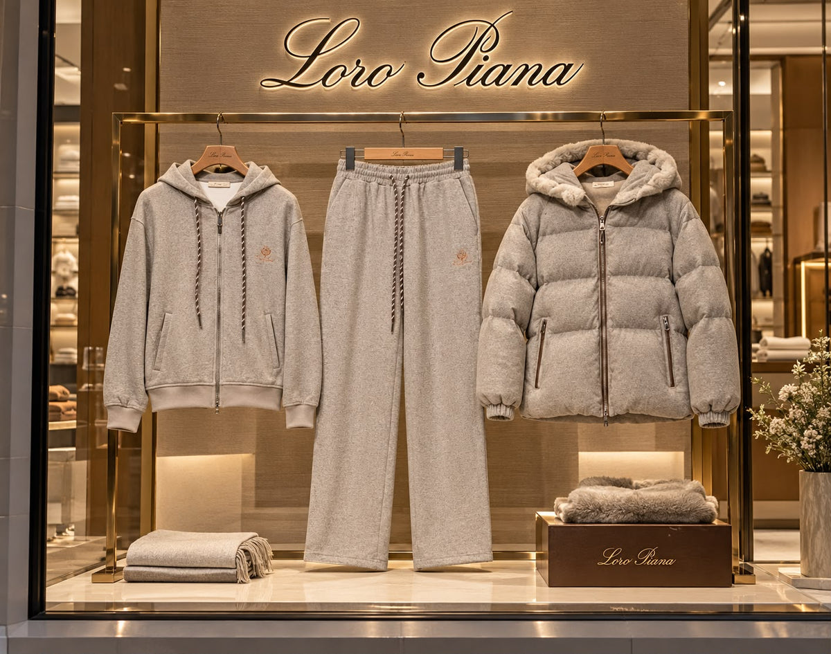 Loro Piana Cashmere Zip Hoodie