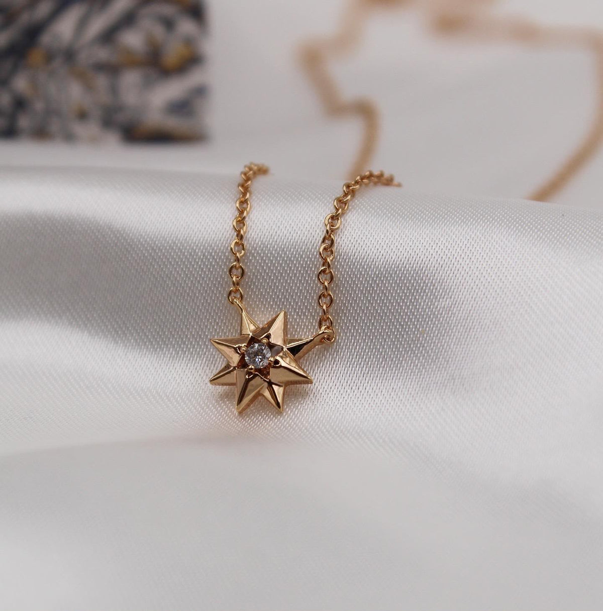 Dior Rose des Vents Star necklace
