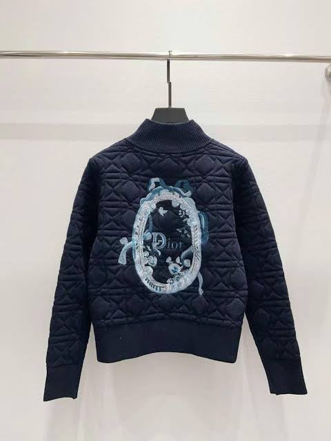 Dior Quilted Zip-Up Jacket