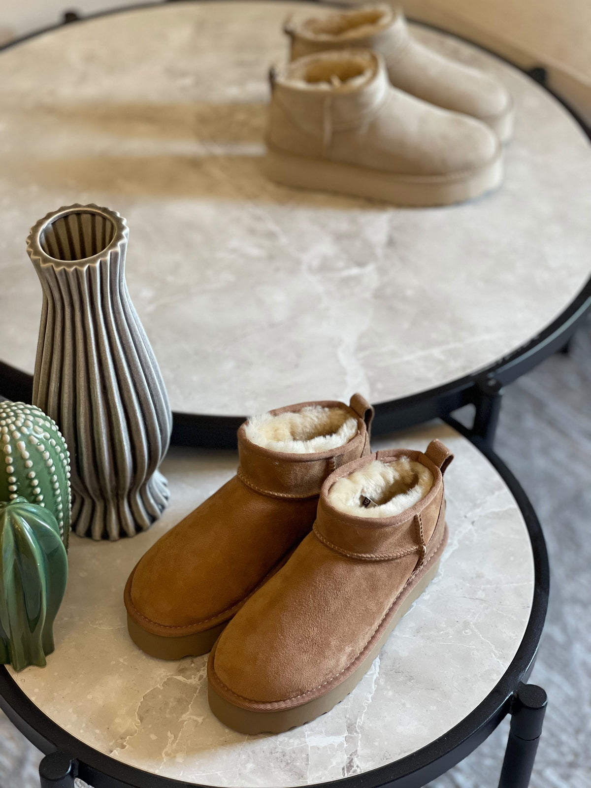 UGG Lined Mini Platform Boots