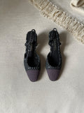 Chanel Tweed Slingback Pumps