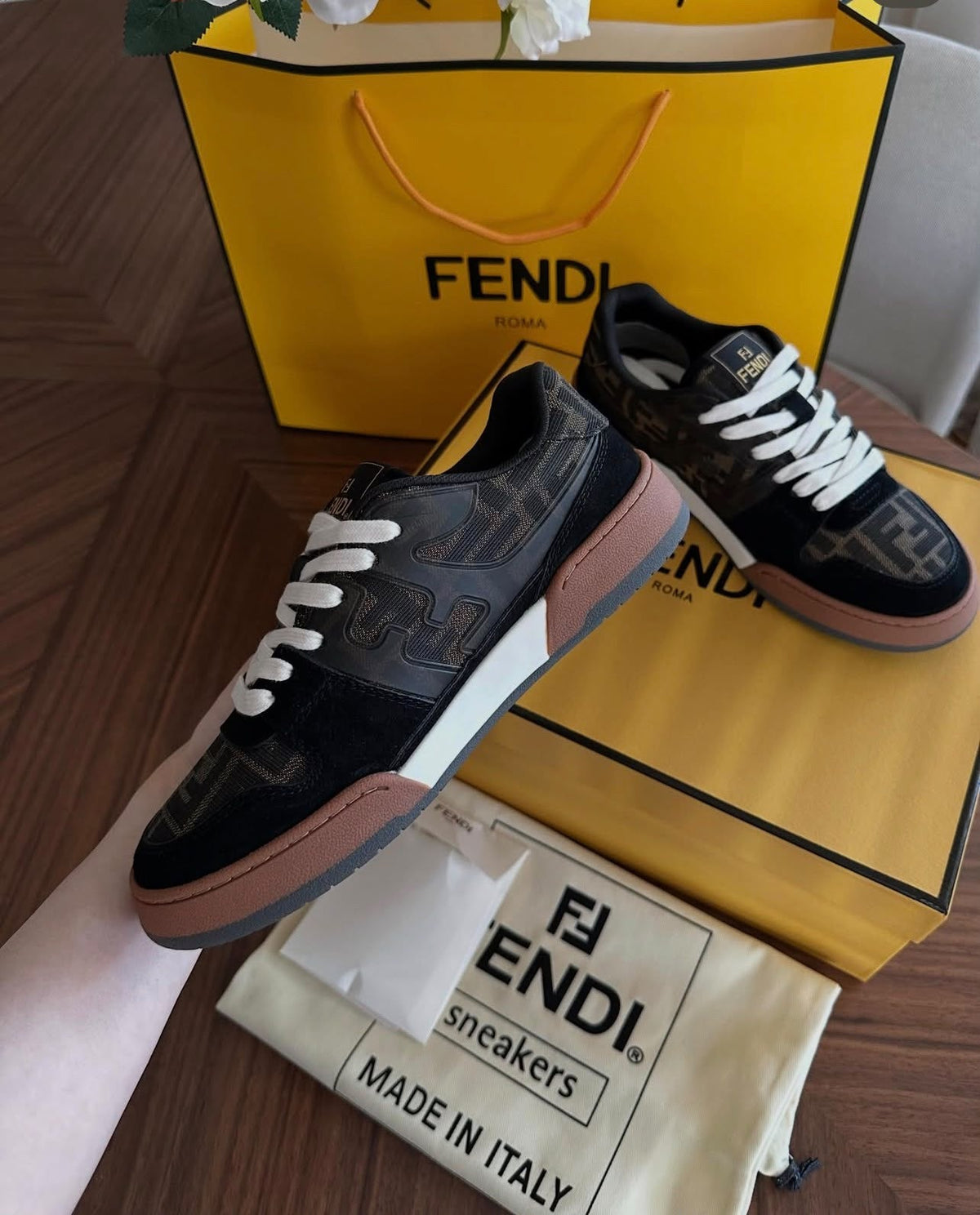 Fendi Match Sneakers