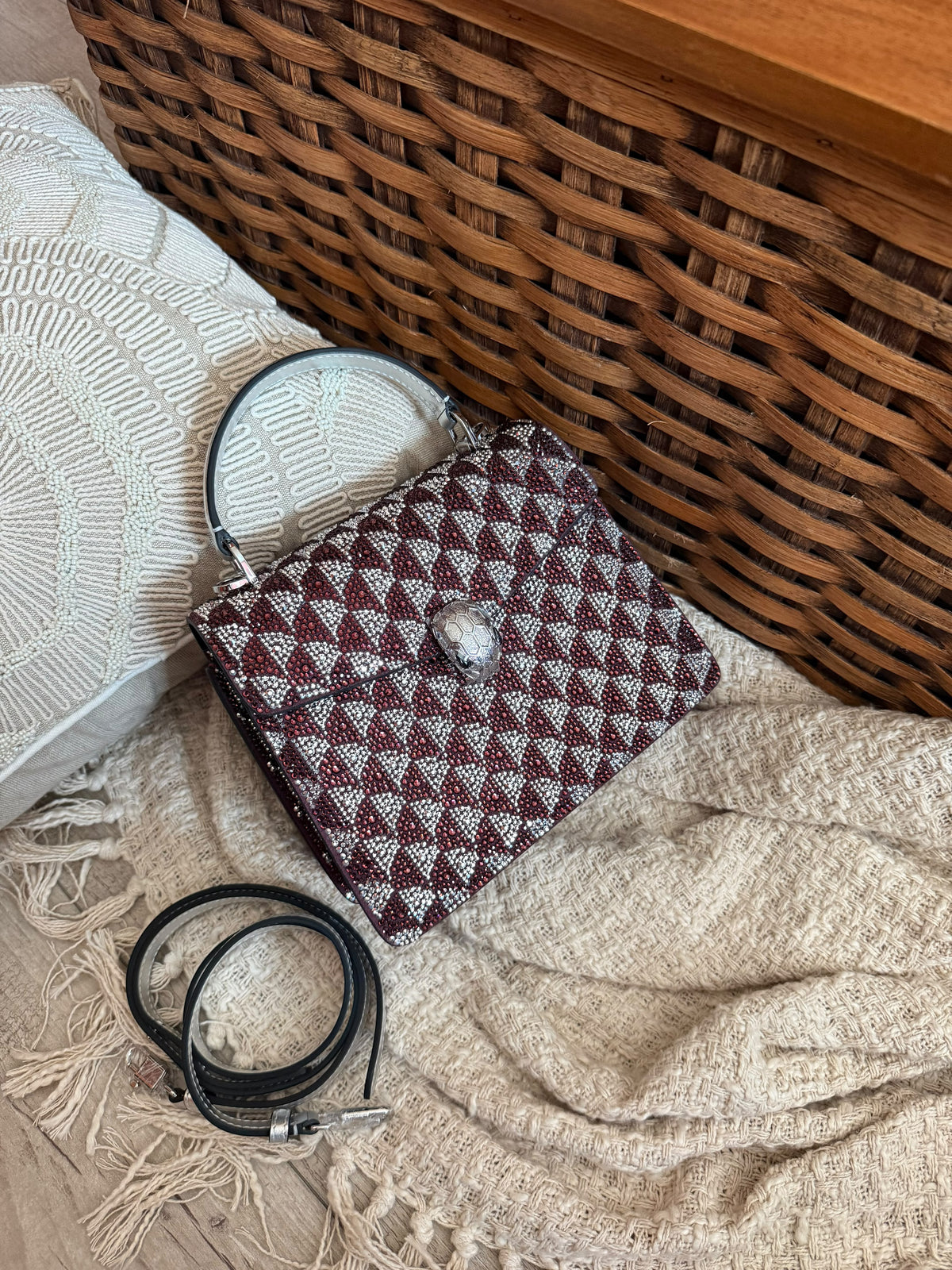 Bulgari Serpenti Forever Top Handle Bag