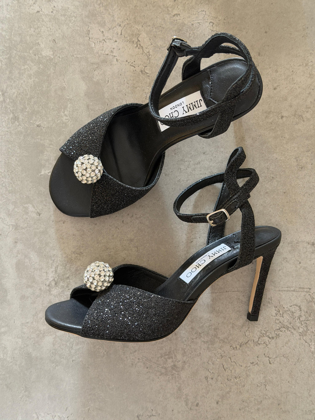 Jimmy Choo Crystal Ball Embellished