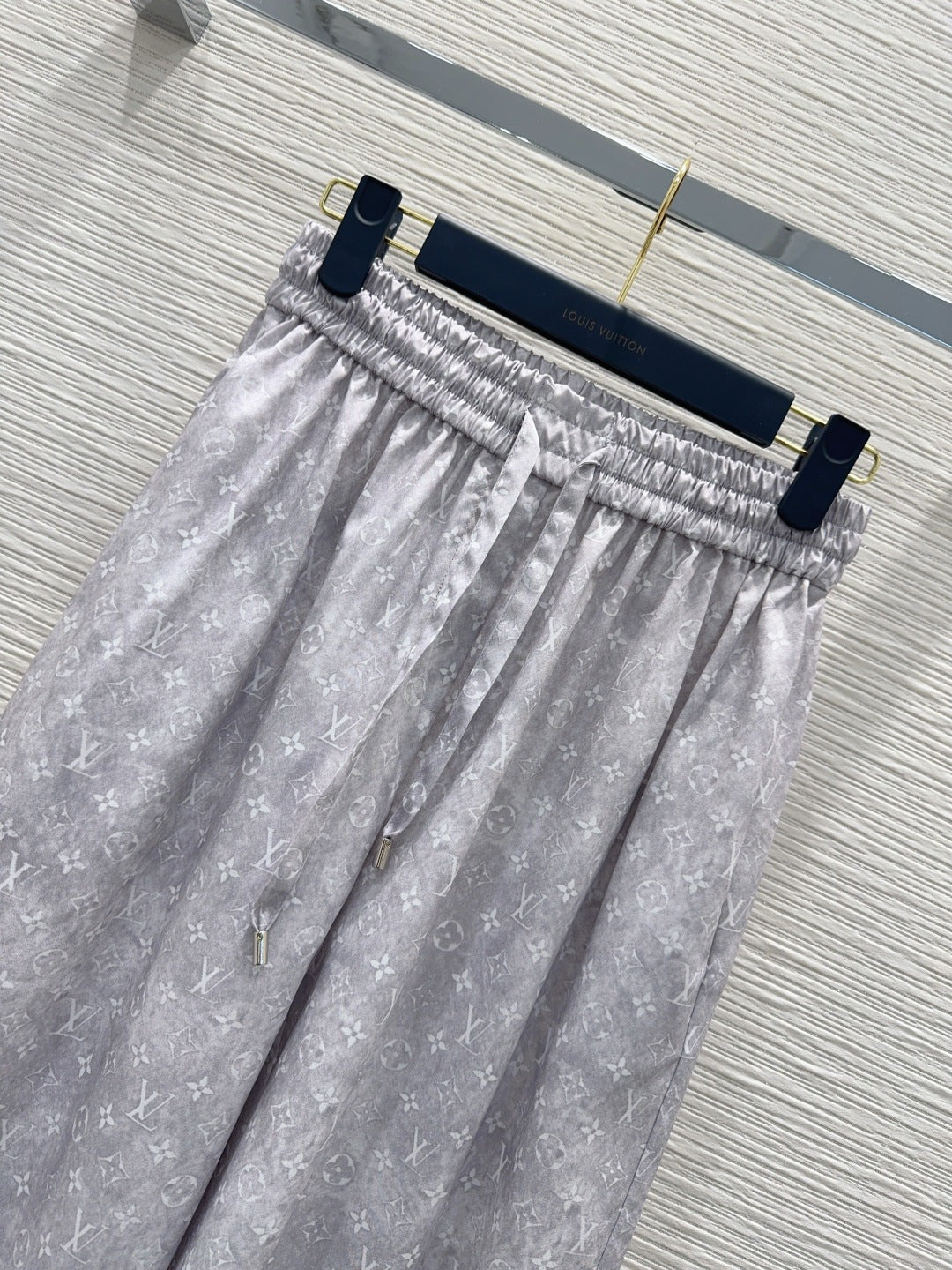Louis Vuitton Monogram Print Sleeveless Shirt & Wide-Leg Pants Set