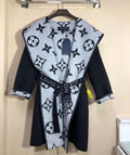 Louis Vuitton Monogram Wrap Coat