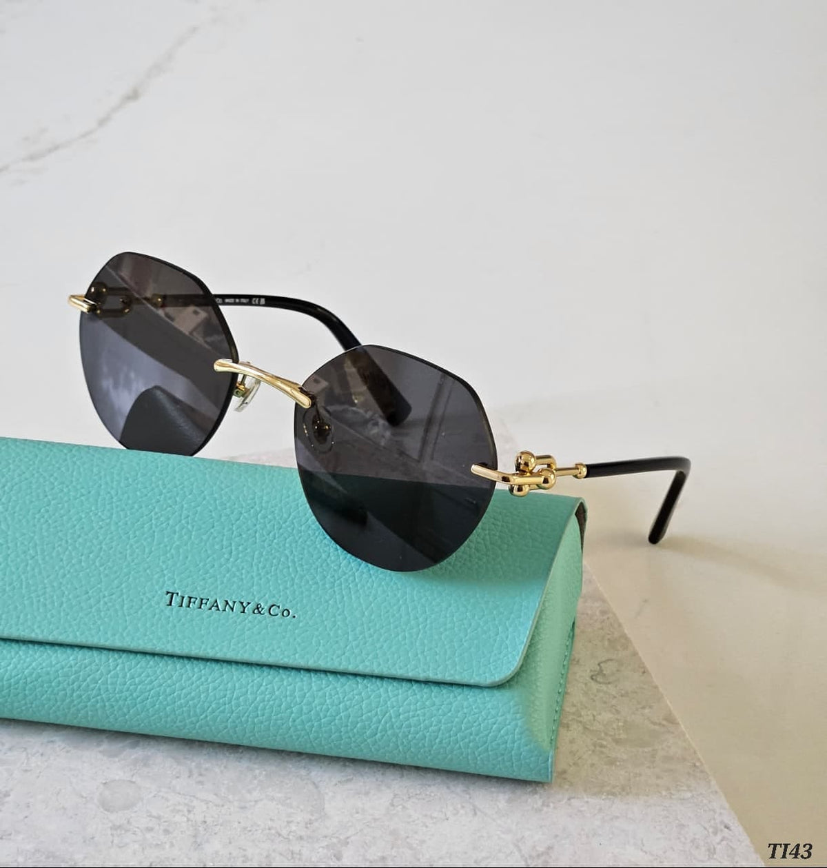 Tiffany Rimless Link Sunglasses