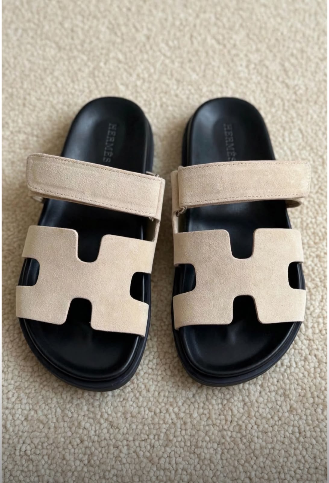 Hermès Double Strap Slides