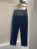 Gucci Embellished Monogram Jeans