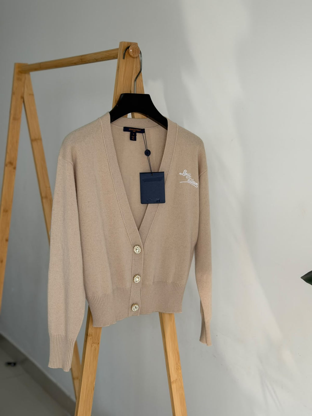 Louis Vuitton Jewel Button Cardigan