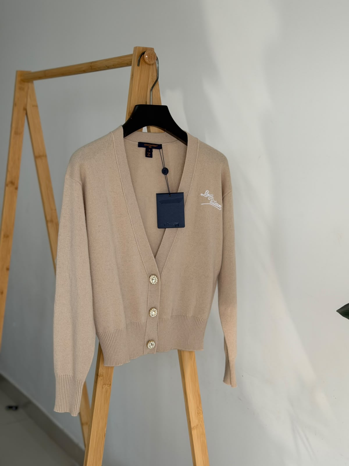 Louis Vuitton Jewel Button Cardigan