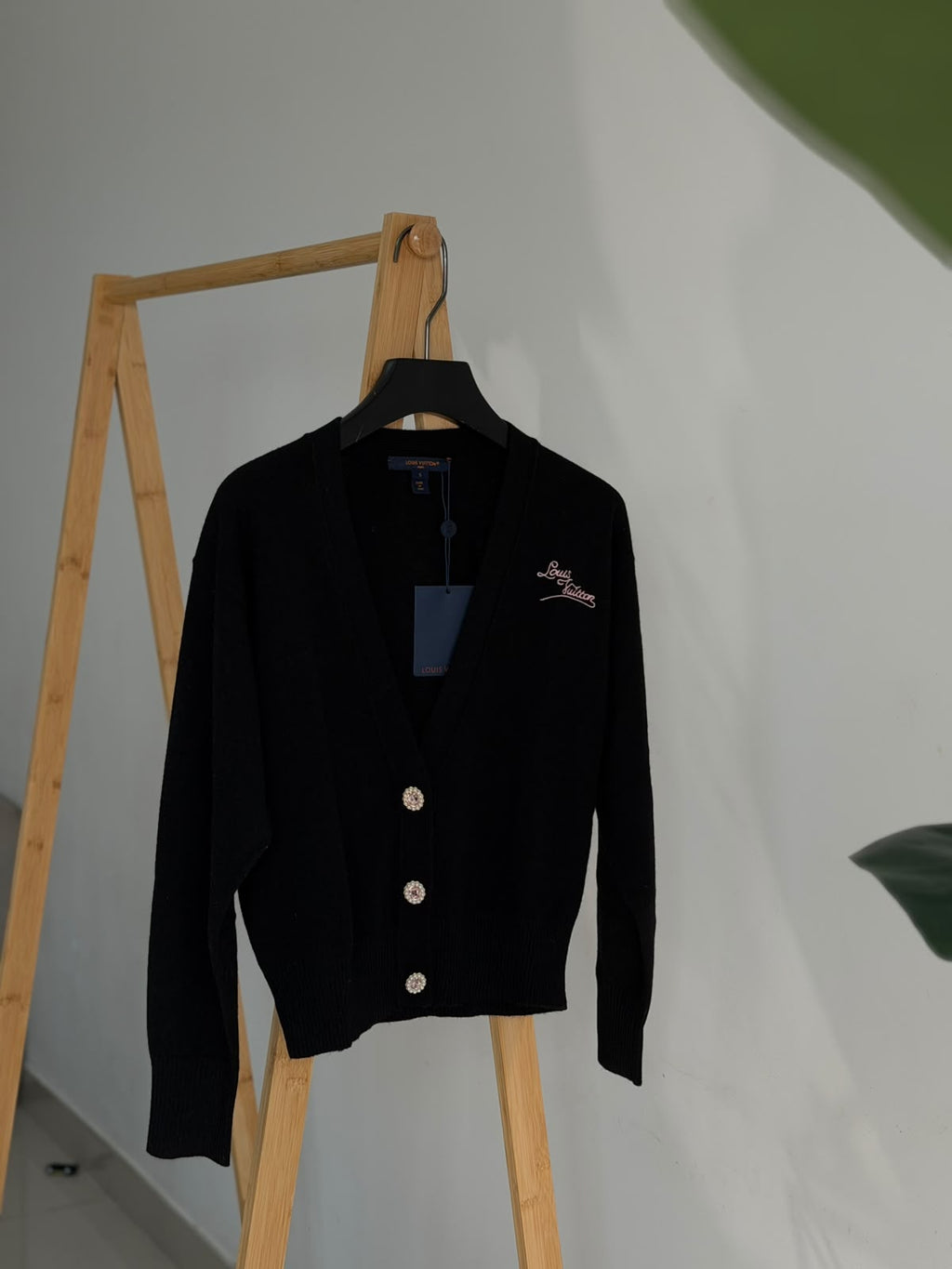 Louis Vuitton Jewel Button Cardigan