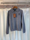 Loro Piana Collared Half-Zip Sweater